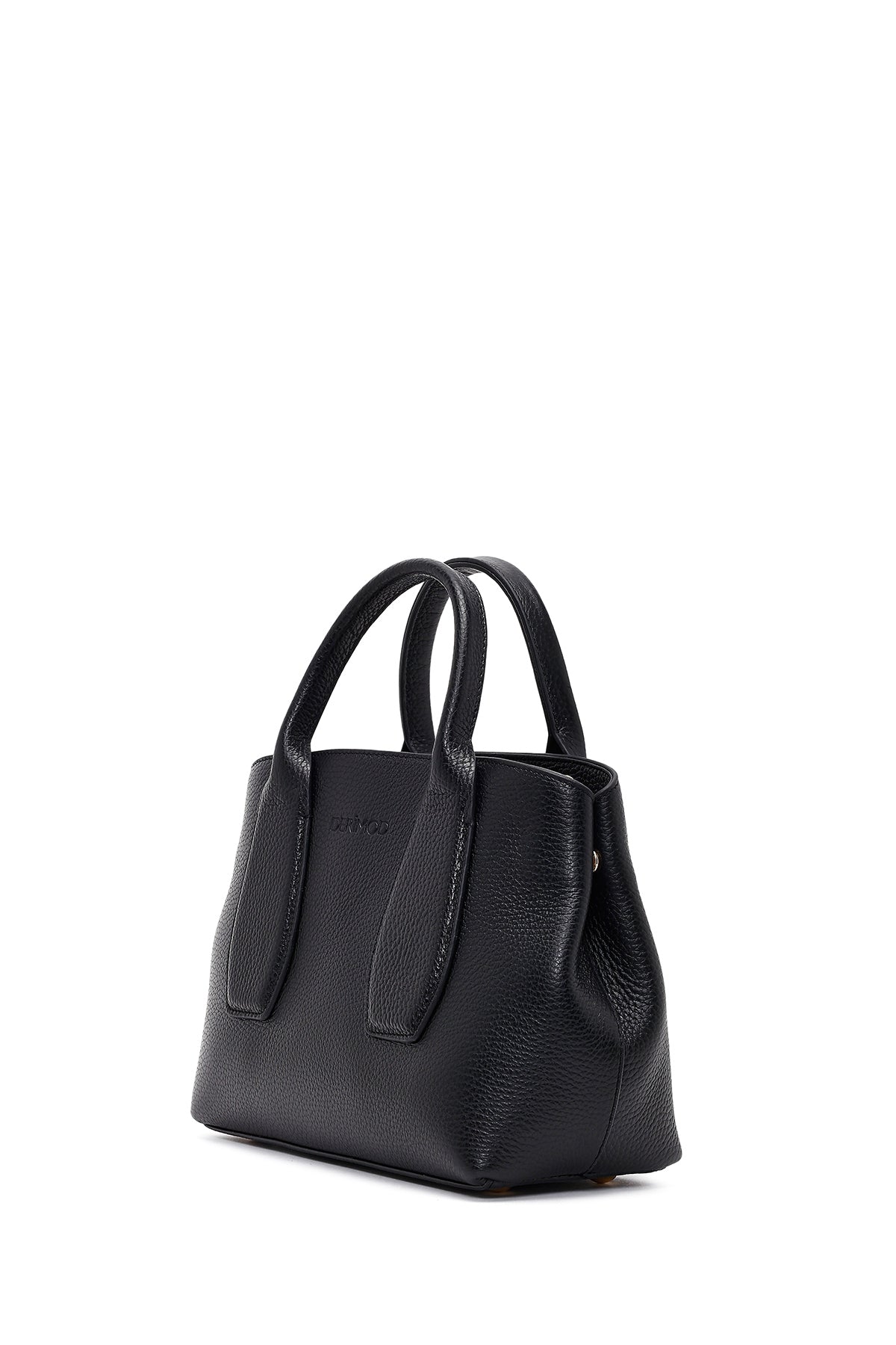 Kadın Siyah Uzun Askılı Deri Kol Çantası