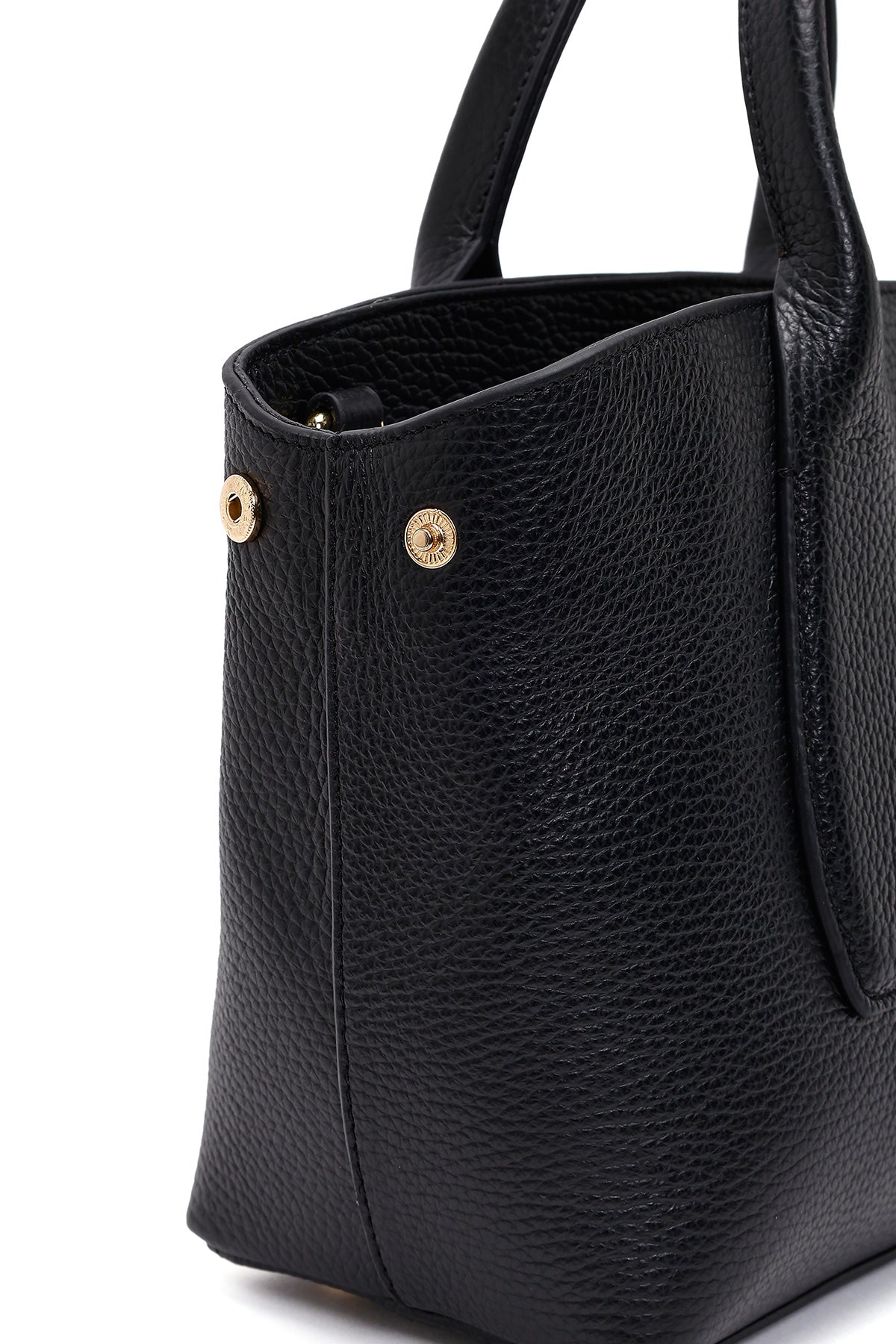 Kadın Siyah Uzun Askılı Deri Kol Çantası