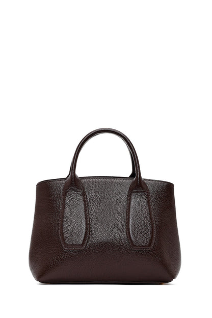 Kadın Kahverengi Uzun Askılı Deri Kol Çantası