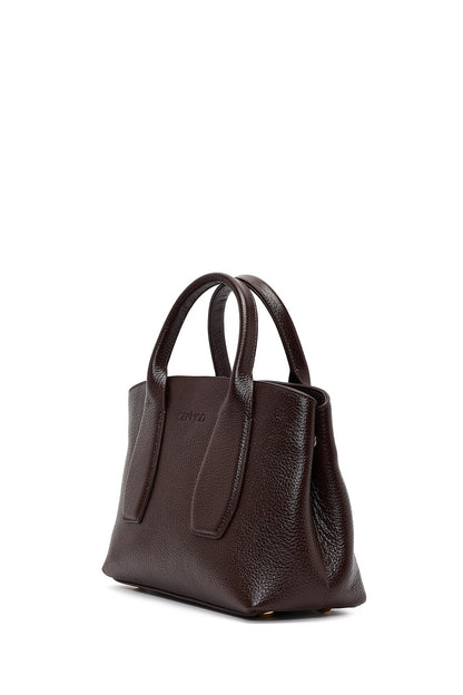 Kadın Kahverengi Uzun Askılı Deri Kol Çantası