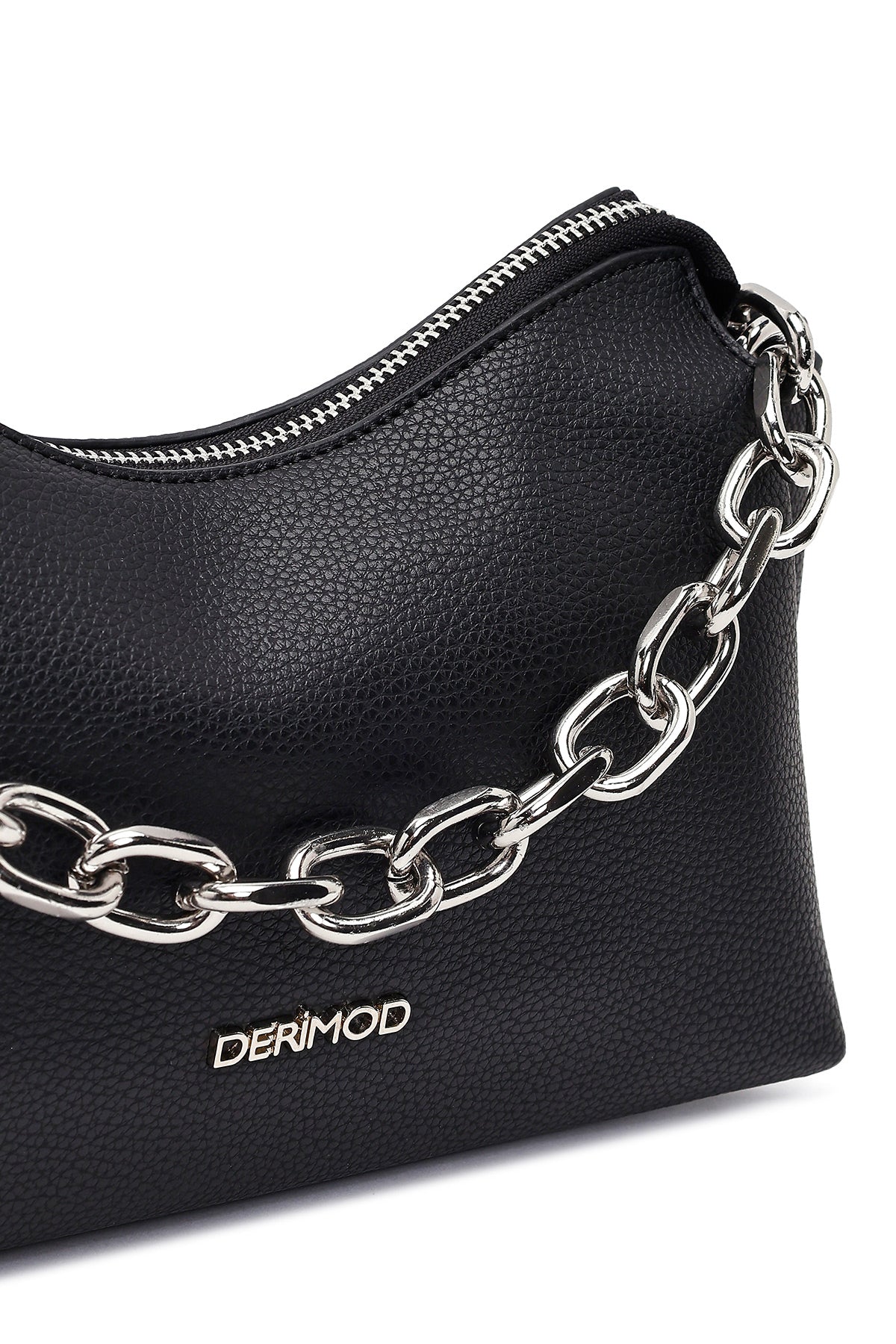 Kadın Siyah Uzun Askılı Çapraz Çanta