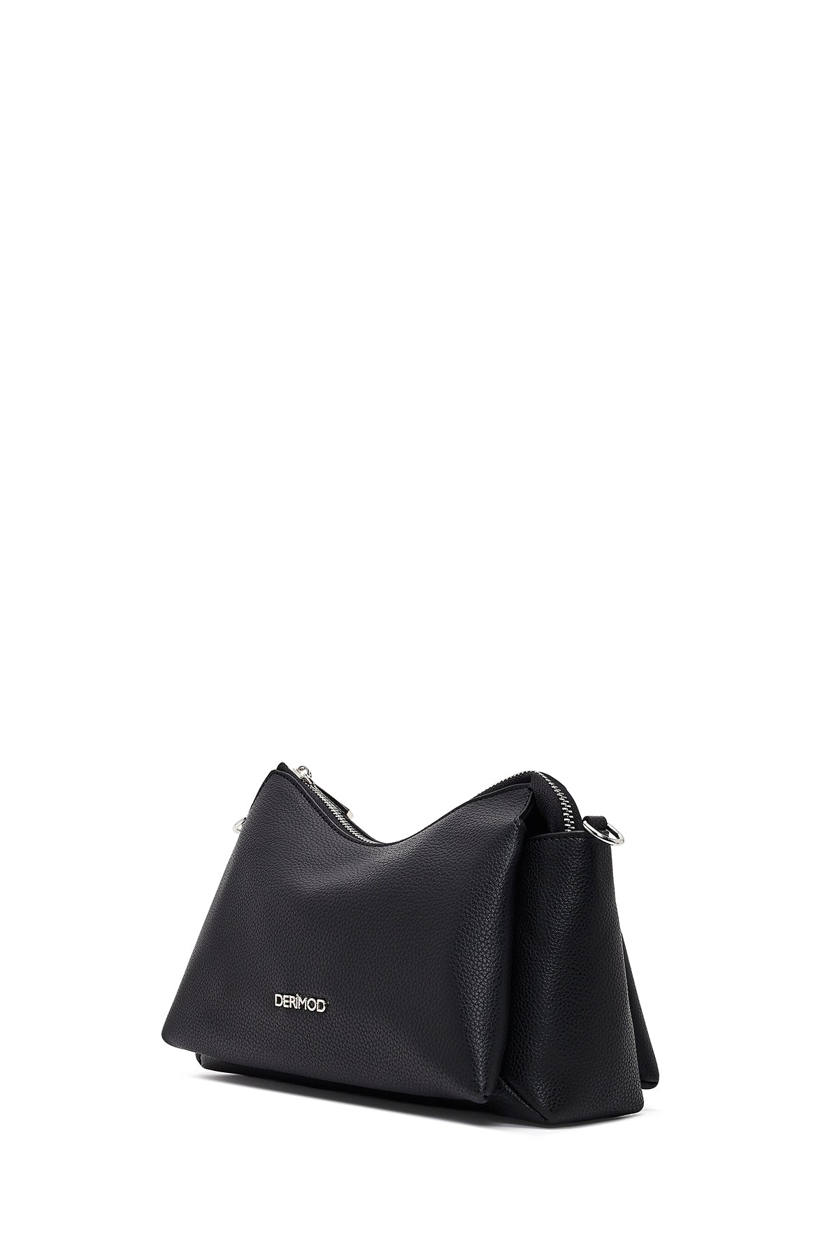 Kadın Siyah Uzun Askılı Çapraz Çanta