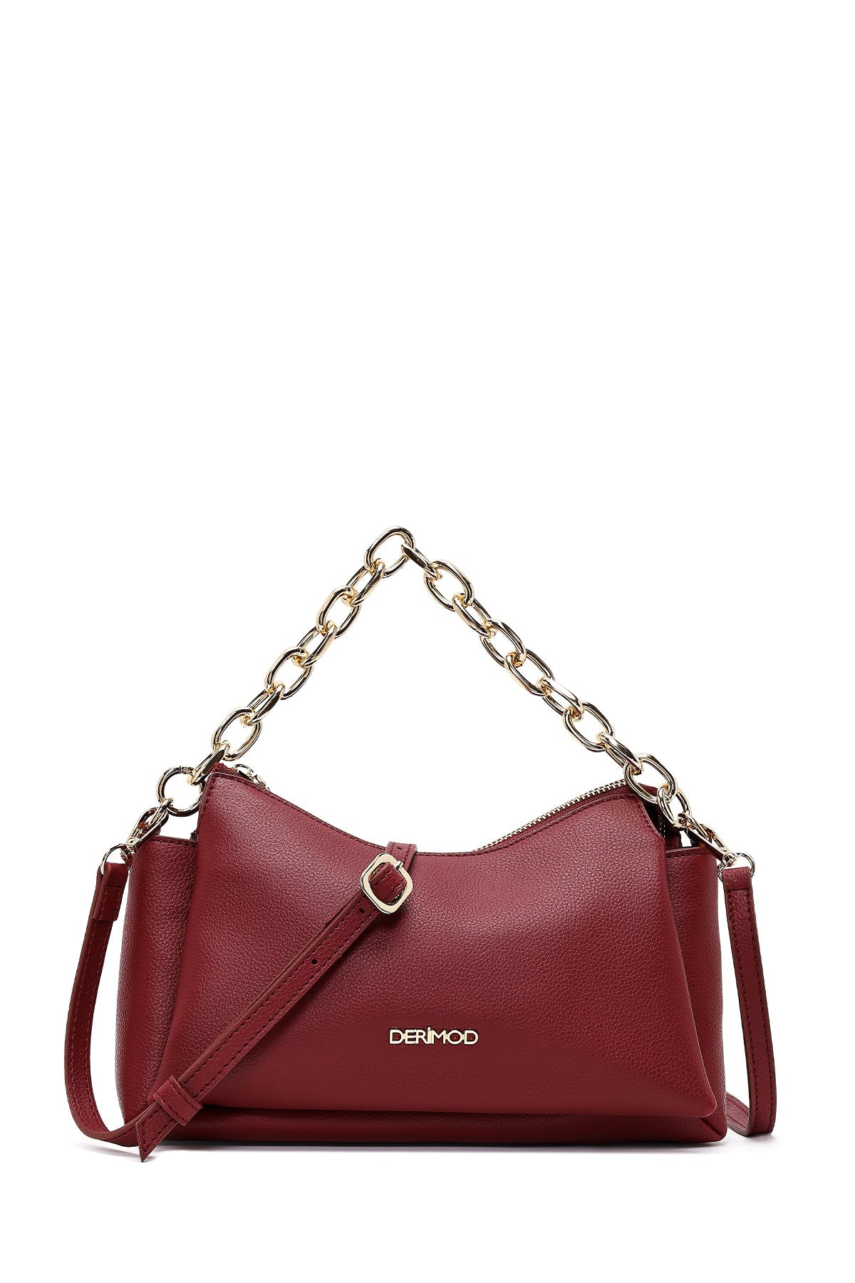 Kadın Bordo Uzun Askılı Çapraz Çanta