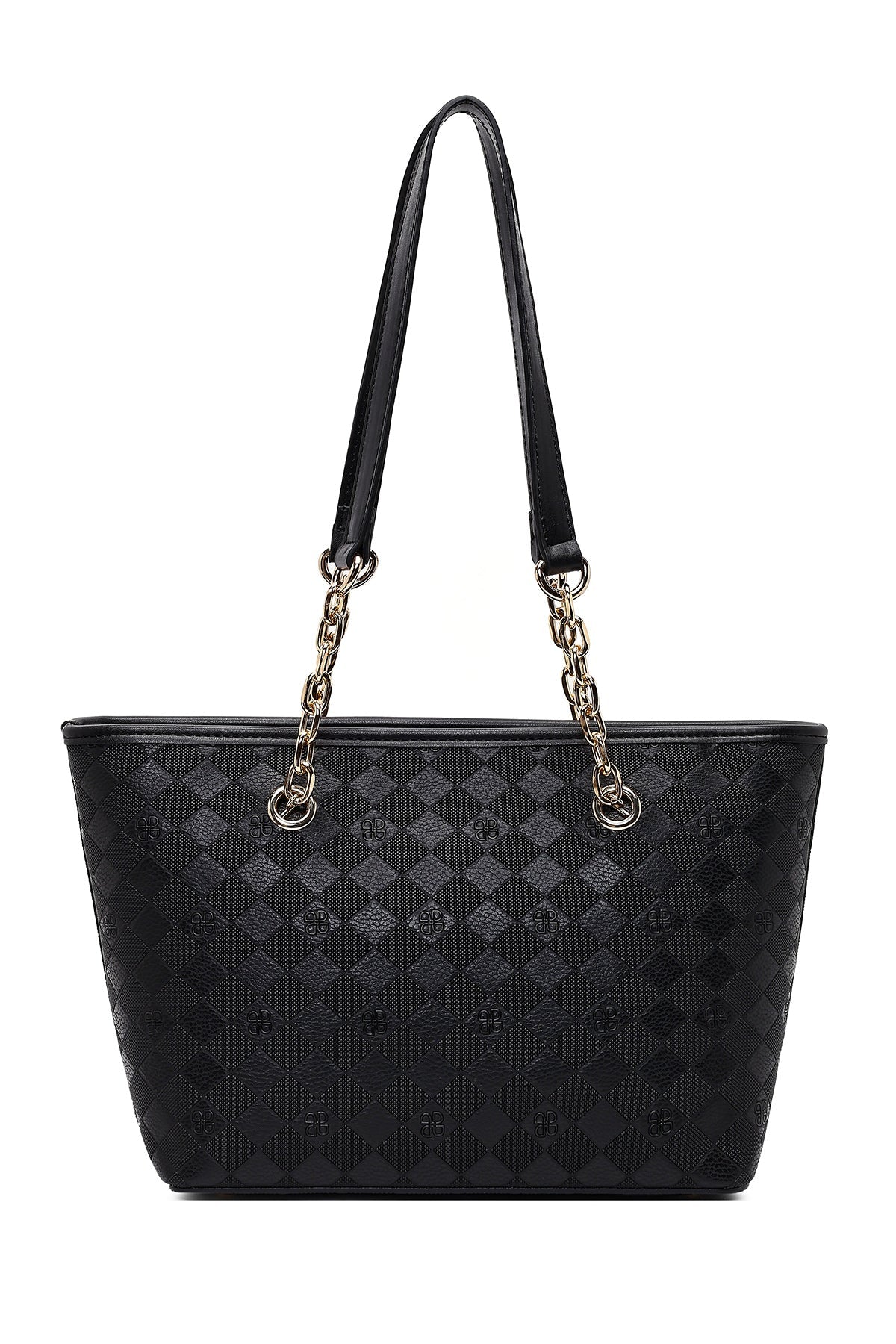 Kadın Siyah Baskılı Omuz Çantası