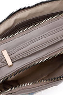 Kadın Vizon Uzun Askılı Baskılı Omuz Çantası