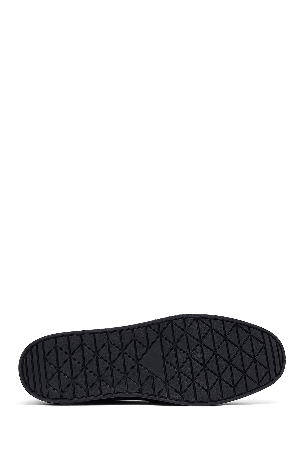 Kadın Siyah Tokalı Deri Loafer