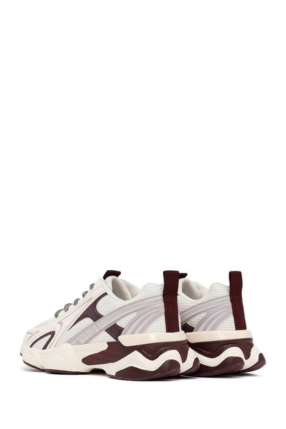 Kadın Bordo Bağcıklı Kalın Tabanlı Sneaker