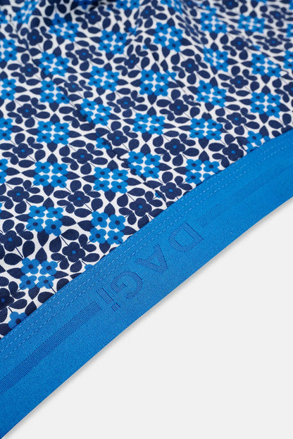 Mavi 5210 2'li Desenli Pamuk Boxer