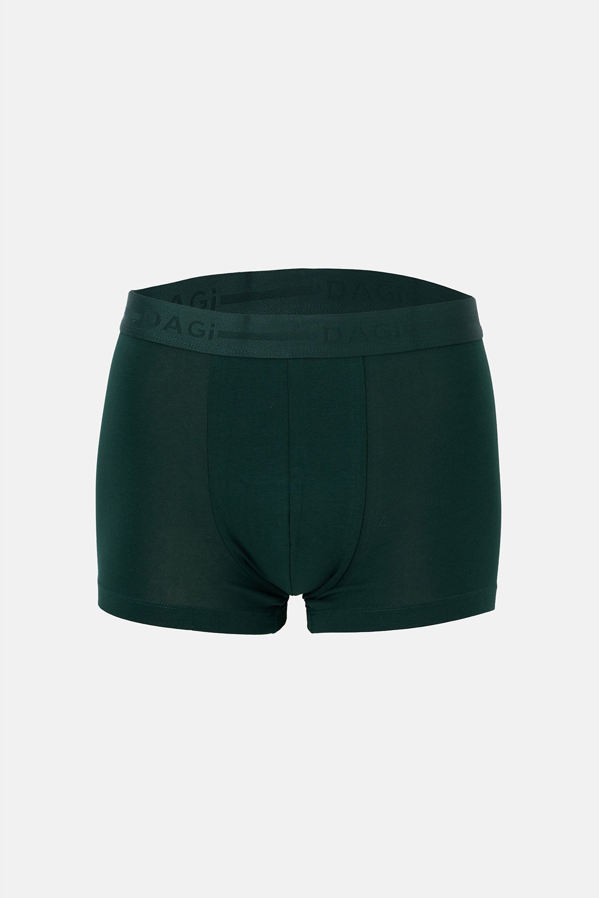 Açık Mavi-koyu Yeşil 5210 3'lü Desenli Pamuk Boxer