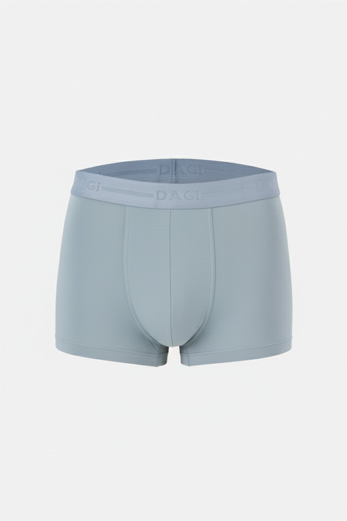 Açık Mavi-koyu Yeşil 5210 3'lü Desenli Pamuk Boxer