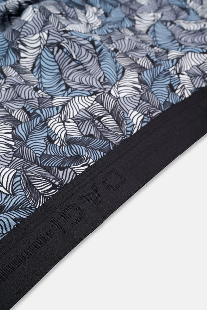 Siyah 5210 Desenli Pamuk Boxer