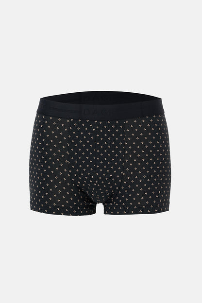 Gri Desenli Micro Modal Boxer