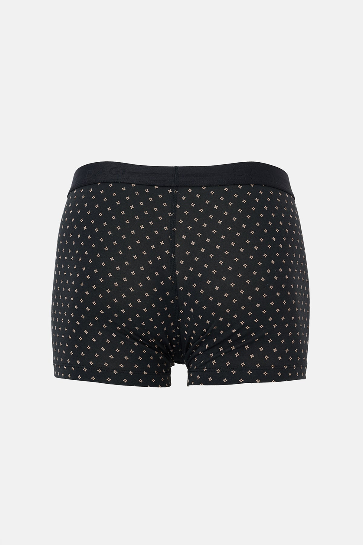 Gri Desenli Micro Modal Boxer