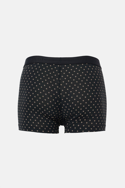 Gri Desenli Micro Modal Boxer