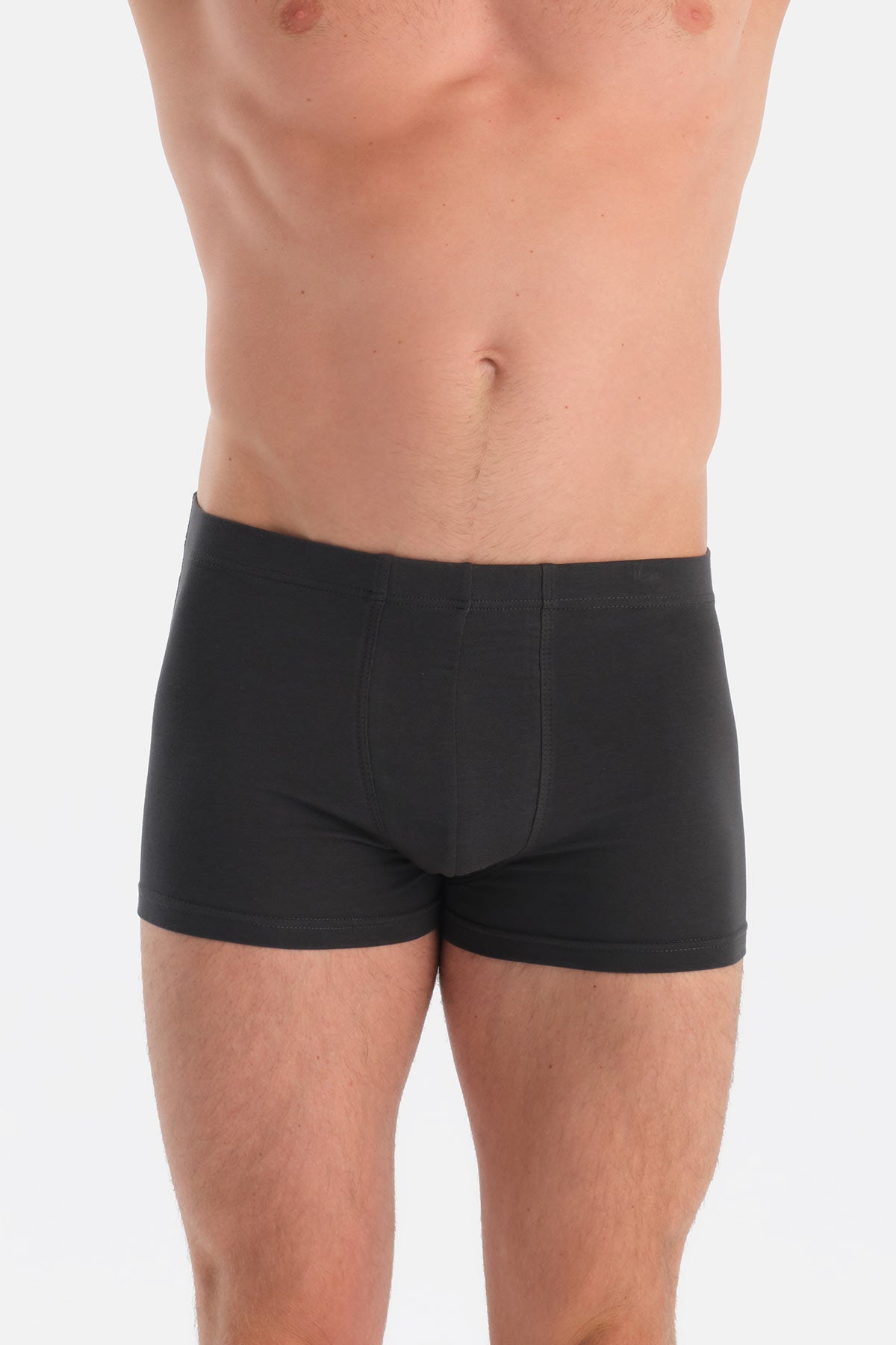 Antrasıt Kumaş Kaplama Basic Boxer