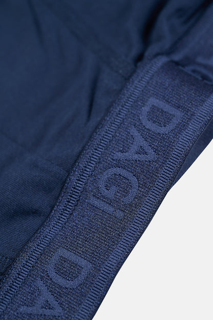 Lacivert Düz Micro Modal Boxer