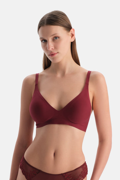 Bordo 1135kc Suzıe Balensiz Dikişsiz Sütyen
