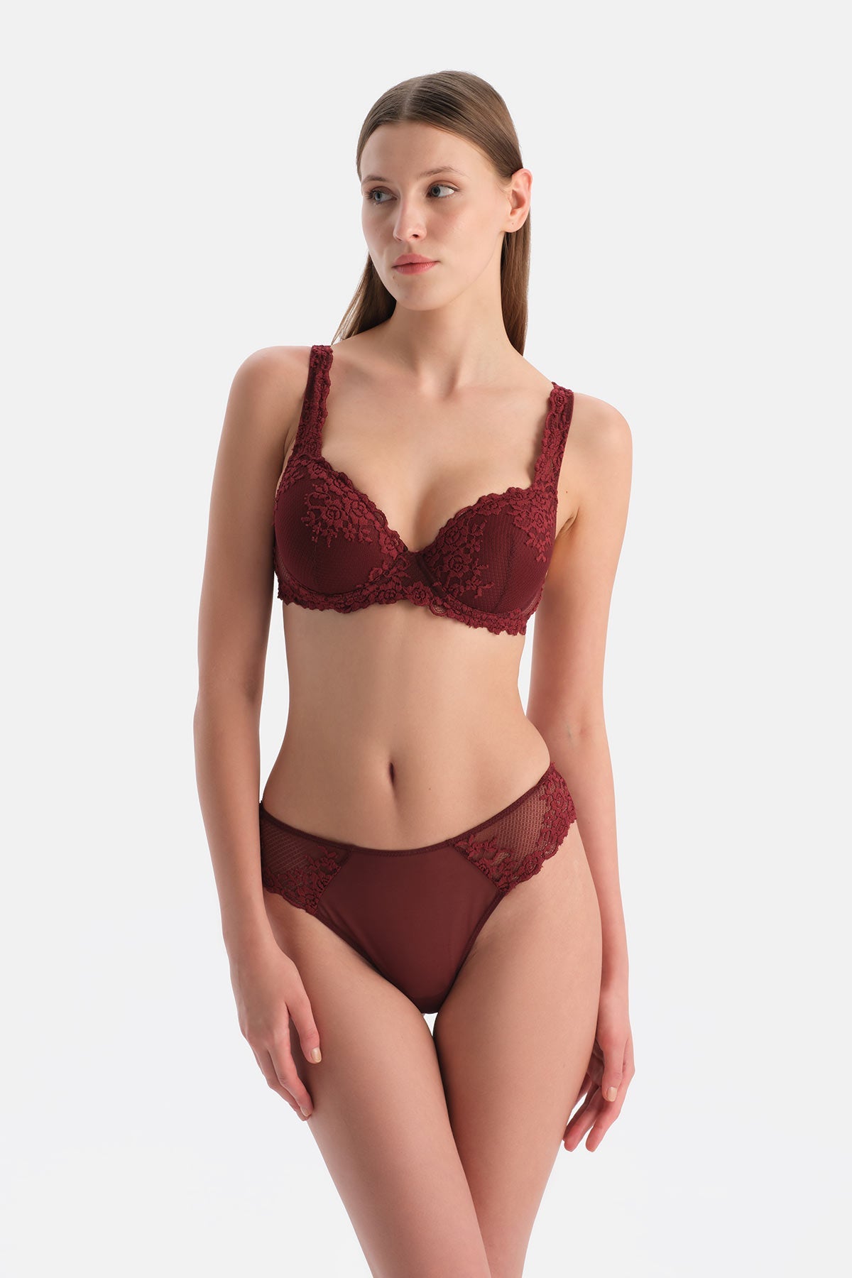 Bordo Dantelli Brazilian Külot