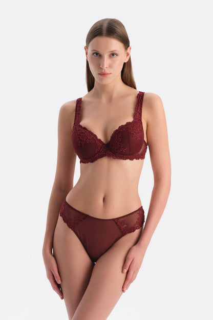 Bordo Dantelli Brazilian Külot