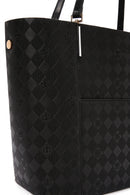 Kadın Siyah Baskılı Omuz Çantası