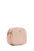 Kadın Bej Uzun Askılı Mini Çapraz Çanta