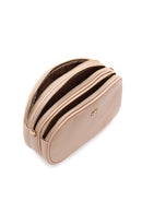 Kadın Bej Uzun Askılı Mini Çapraz Çanta