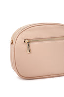 Kadın Bej Uzun Askılı Mini Çapraz Çanta