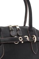 Kadın Siyah Uzun Askılı Mini Kol Çantası