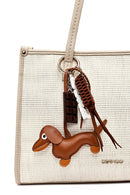 Kadın Bej Uzun Askılı Omuz Çantası