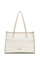 Kadın Bej Uzun Askılı Omuz Çantası