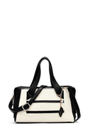 Kadın Krem Uzun Askılı Klasik Kol Çantası