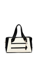 Kadın Krem Uzun Askılı Klasik Kol Çantası