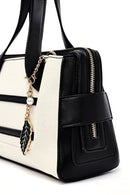 Kadın Krem Uzun Askılı Klasik Kol Çantası