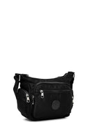 Kadın Siyah Kumaş Çapraz Çanta