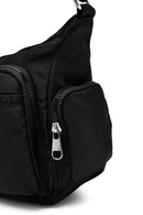 Kadın Siyah Kumaş Çapraz Çanta