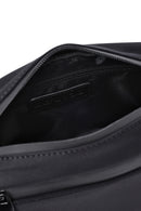 Erkek Siyah Kumaş Mini Bel Çantası