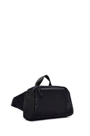 Erkek Siyah Kumaş Mini Bel Çantası