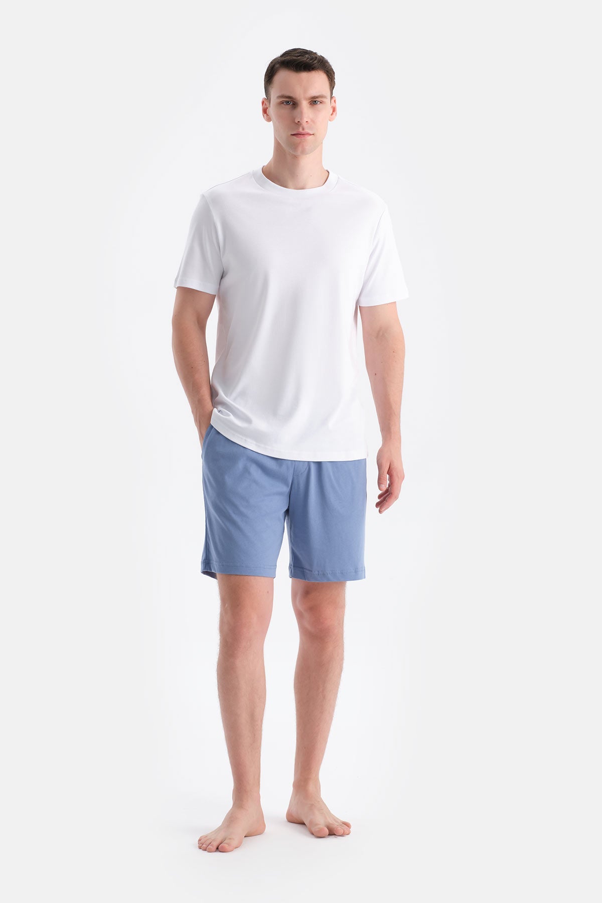 Pamuk Modal Ikili Örme Şort