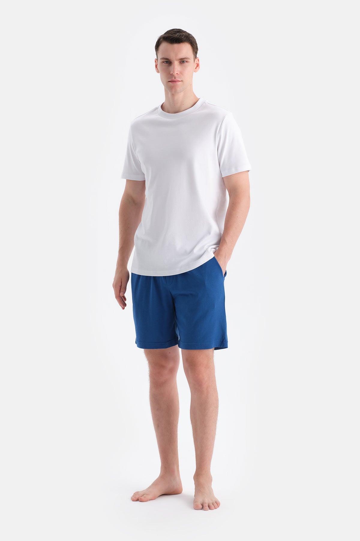 Pamuk Modal Ikili Örme Şort