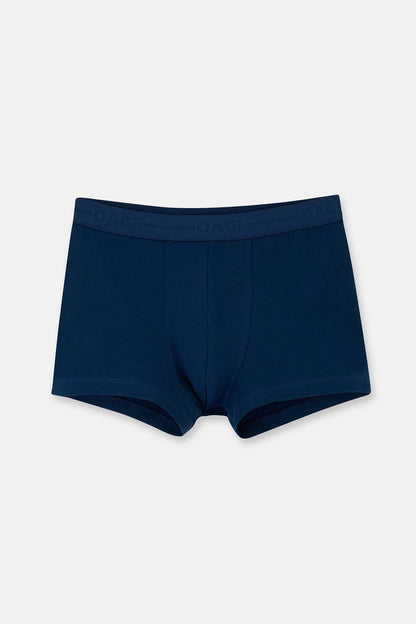 Lacivert 5210 2'li Desenli Pamuk Boxer