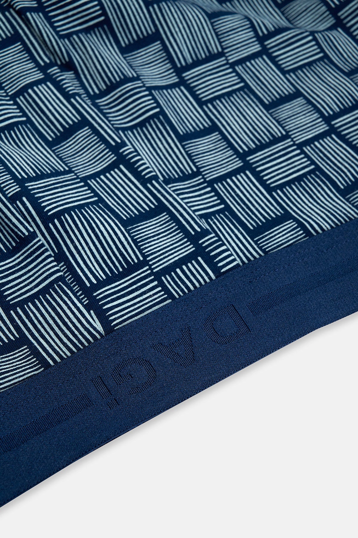 Lacivert 5210 2'li Desenli Pamuk Boxer