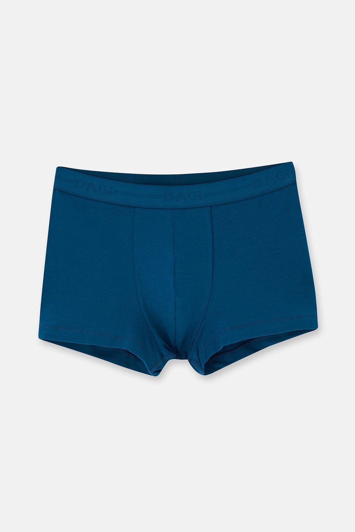 Koyu Mavi 5210 2'li Desenli Pamuk Boxer