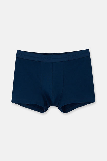 Lacivert 5210 2'li Desenli Pamuk Boxer