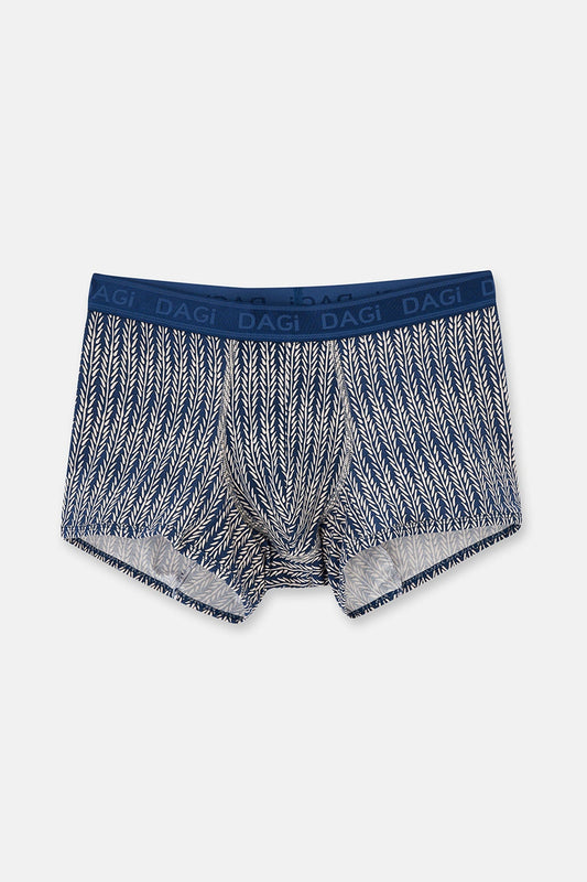 Lacivert 4210 Desenli Micro Modal Boxer