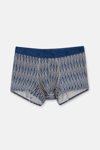 Lacivert 4210 Desenli Micro Modal Boxer