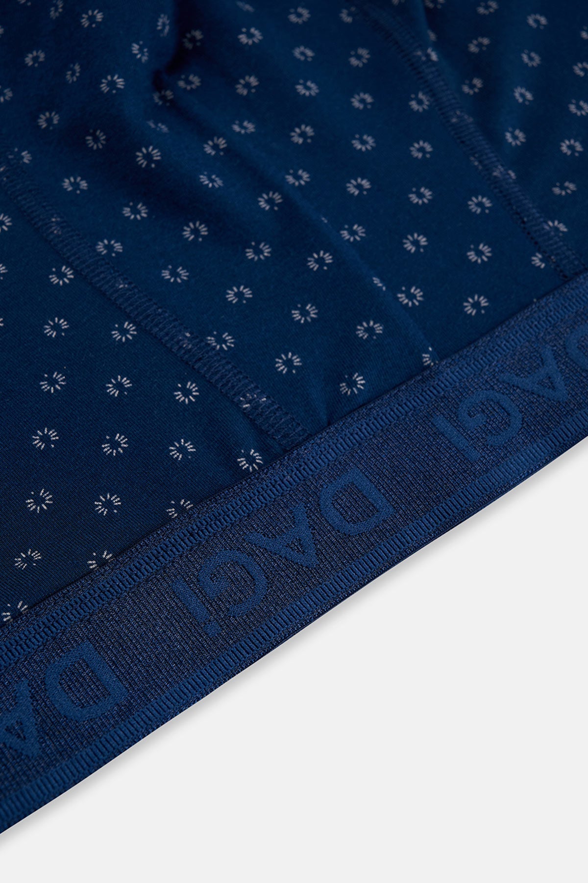 Lacivert 4210 Desenli Micro Modal Boxer