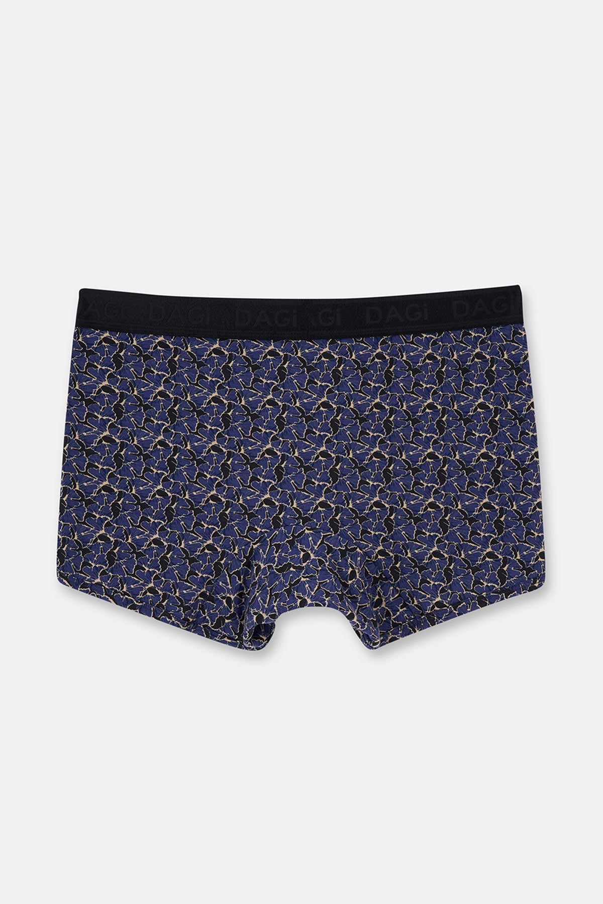 Lacivert 4210 3'lü Desenli Micro Modal Boxer