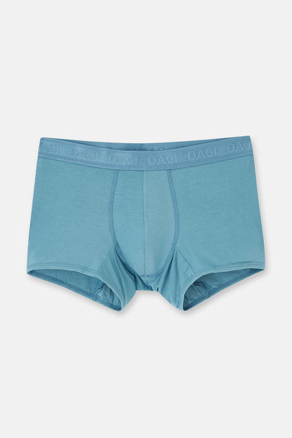 Açık Mavi-lacivert 4210 3'lü Desenli Micro Modal Boxer