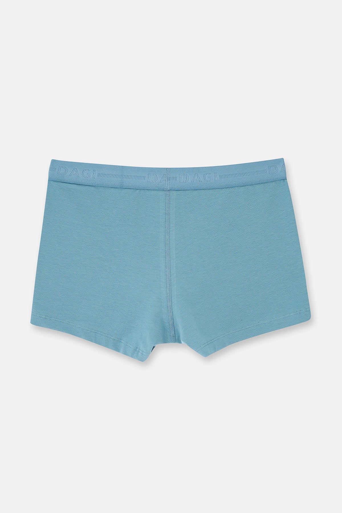 Koyu Mavi 5210 Düz Pamuk Boxer