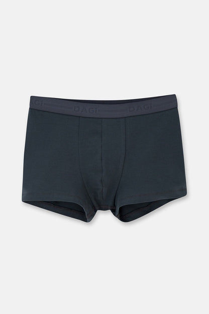 Antrasıt 5210 Düz Pamuk Boxer